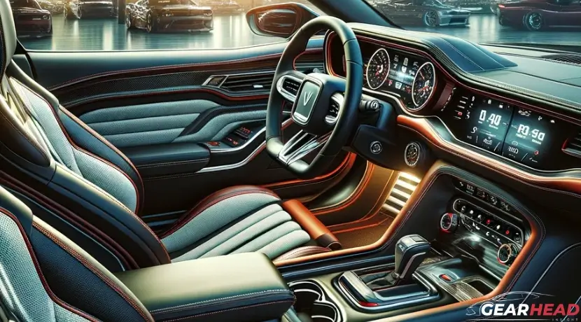 2025 Dodge charger interior